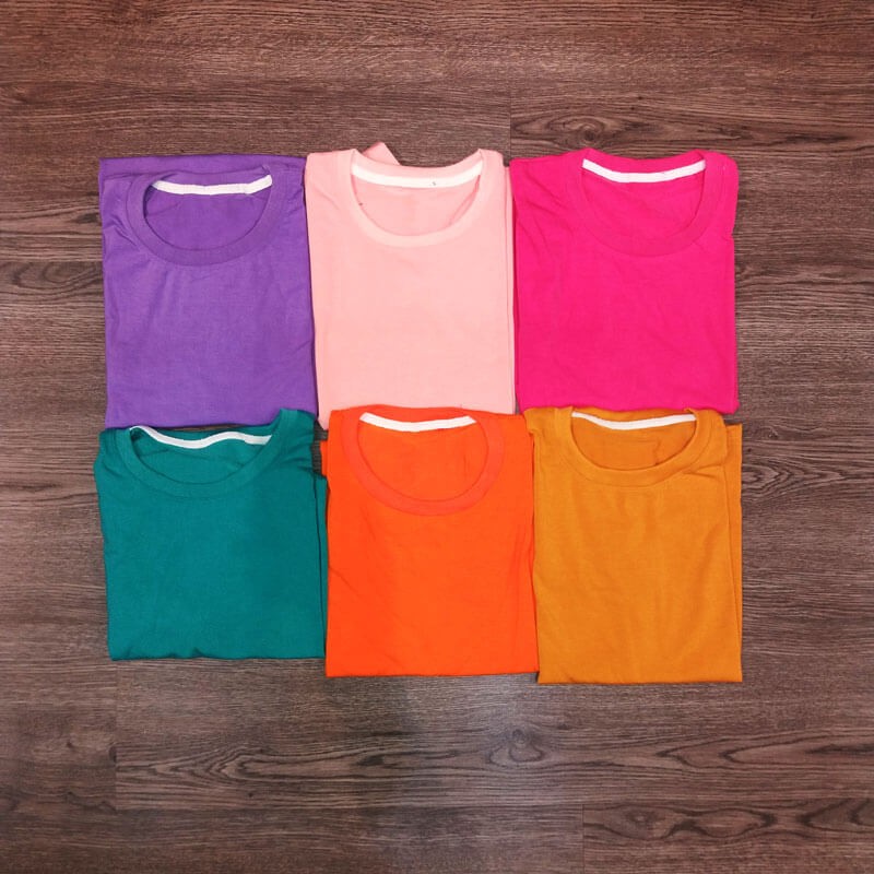 Solid color t-shirt